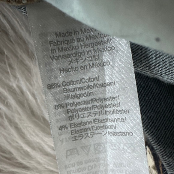 Madewell Cali Demi Boot Jeans Pants Dark Blue Wash Denim High Rise Size 28 Tall - Picture 7 of 8